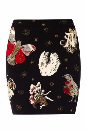 Embroidered skirt, zdjęcie 1 Embroidered skirt od Alexander McQueen